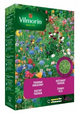 Travní směs Vilmorin květinový trávnik 0,9 kg